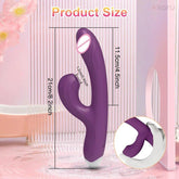 Thrusting Dildo Sucker G Spot Vibrator - Seductiva